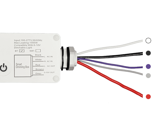 how to wire 0-10V dimmer