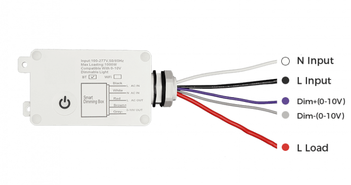 how to wire 0-10V dimmer