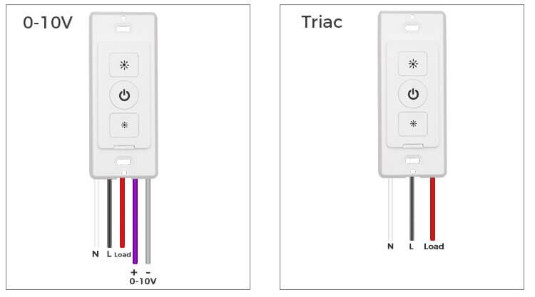 how to wire 0-10V smart dimmer