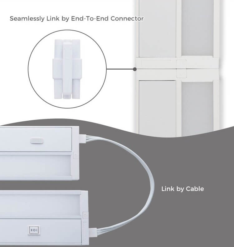 seamlessly connect LED under cabinet seamlessly connect LED under cabinet