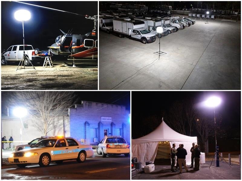 balloon work light application