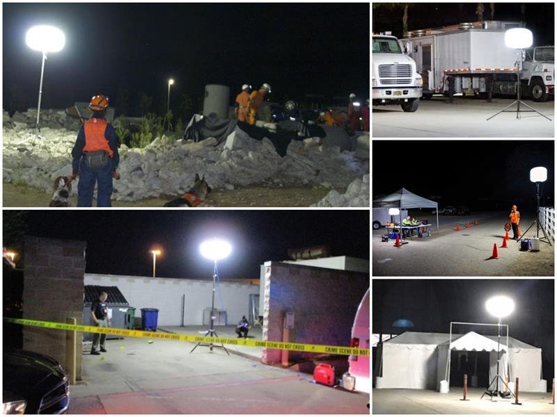 balloon work light application