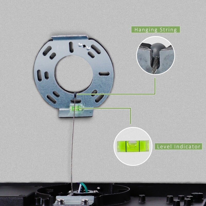 install LED wall pack