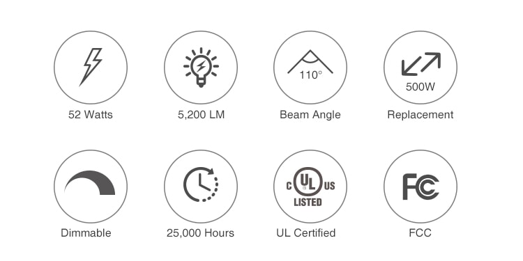 50W BR40 LED 50W BR40 LED