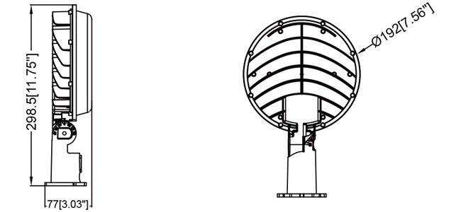 LED Barn Light Detail