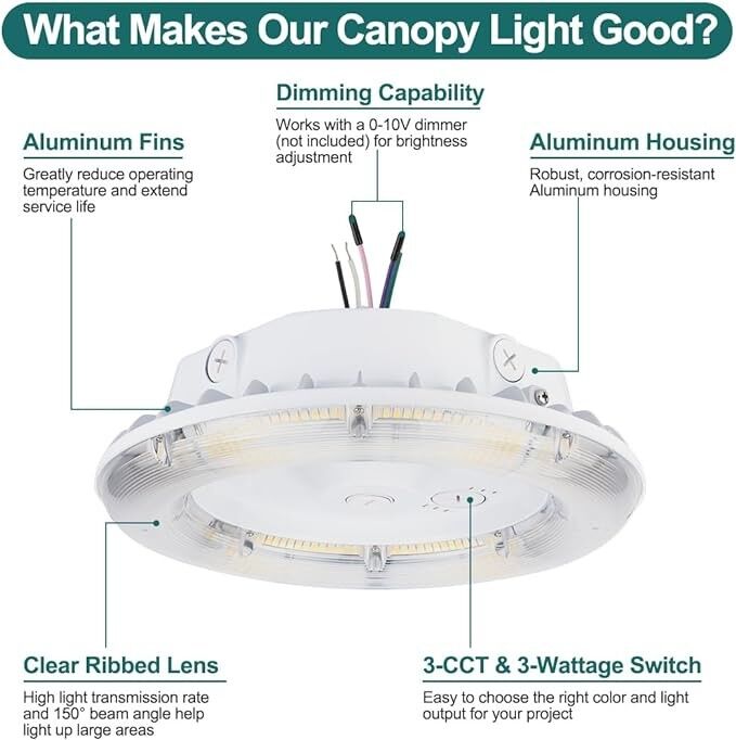 LED Canopy Light Detail