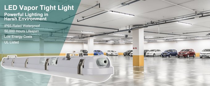 LED Vapor Tight Light Detail 1