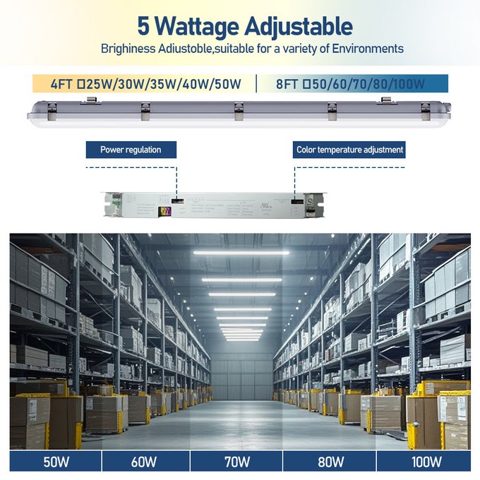 LED Vapor Tight Light Detail 6