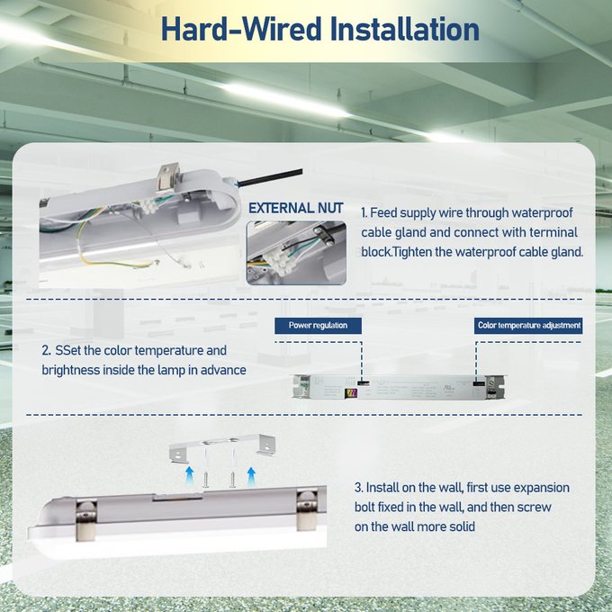 LED Vapor Tight Light Detail 8