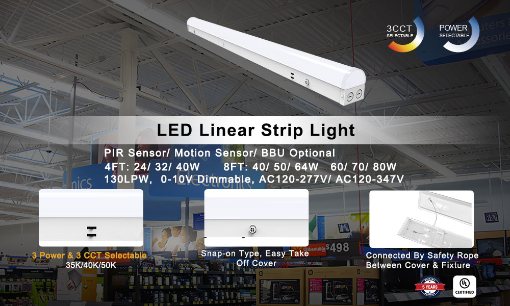 LED Linear Strip Light Detail