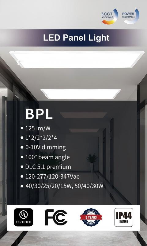 LED Flat Panel Light for Commercial Offices