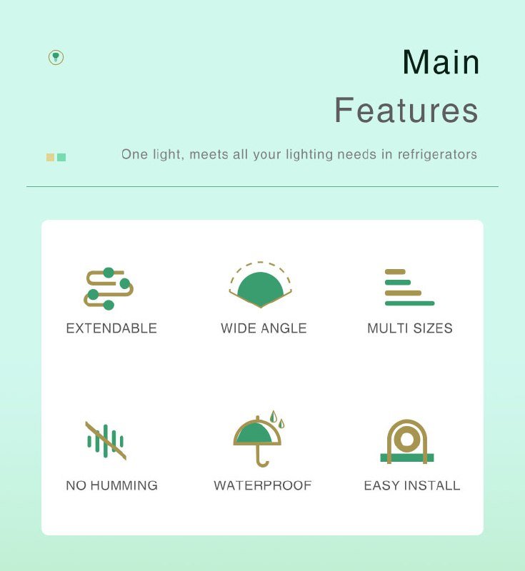 Harolux T9 Series LED Freezer Light Detail 5