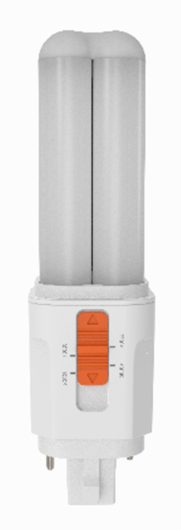 PLC omni-directional LED PL replacement lamp